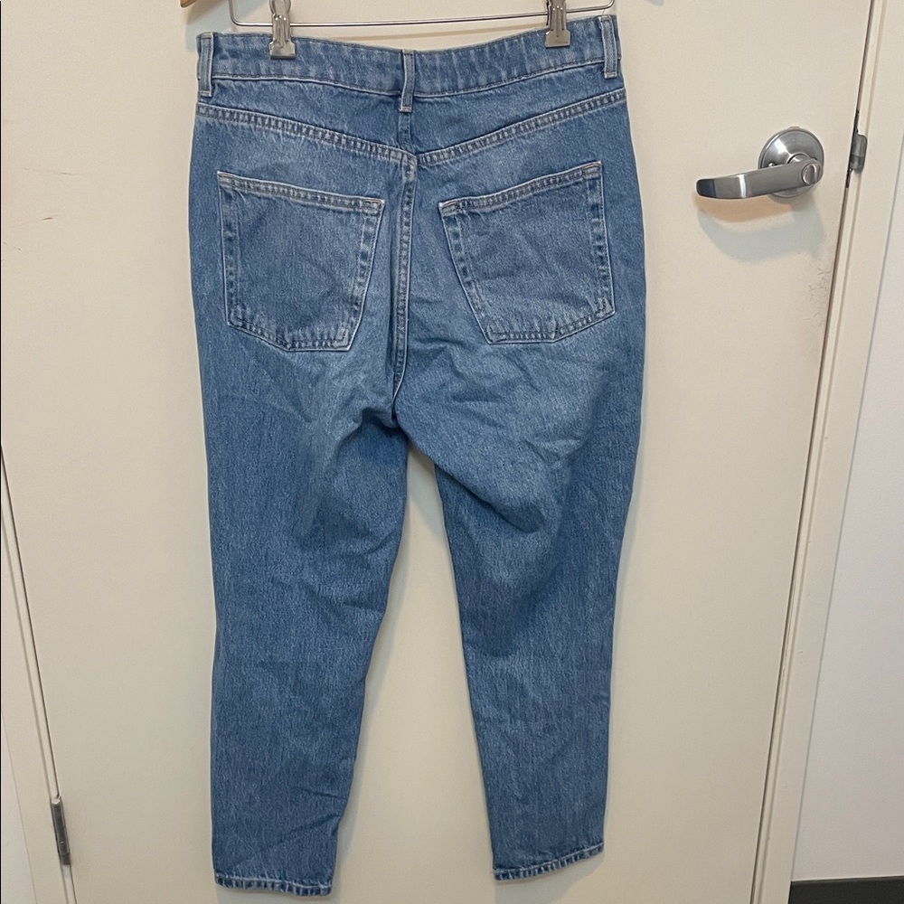 Distressed Blue Jeans - Picture 2 of 3